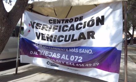 Invitan a verificar los automóviles en Saltillo