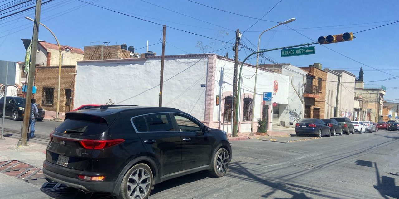 No hay luz en todo el centro histórico de Saltillo