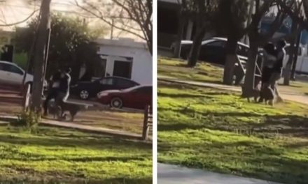 Video: Mujer grita por ayuda en plaza de Ramos Arizpe