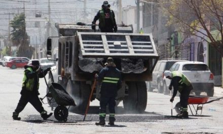 Trabaja Gobierno de Saltillo en programa de pavimentación