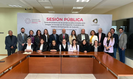 Rinden protesta nuevos integrantes del Consejo de Participación Ciudadana de Coahuila