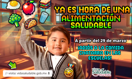 Prohibirán venta de comida chatarra en escuelas a partir del 29 de marzo
