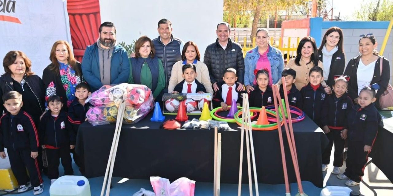 Acerca Gobierno de Acuña brigada de servicios a escuelas