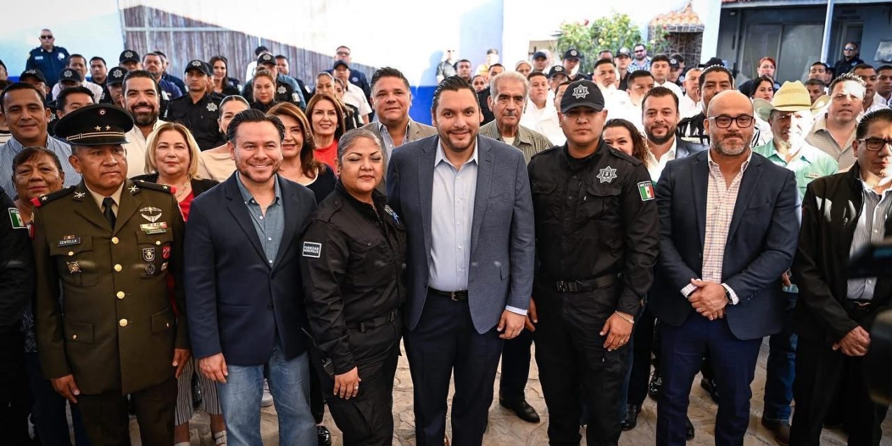 Inicia Carlos Villarreal obras a favor de la seguridad