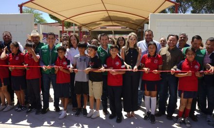 Entrega Mejora Coahuila obras de infraestructura educativa en la región Centro