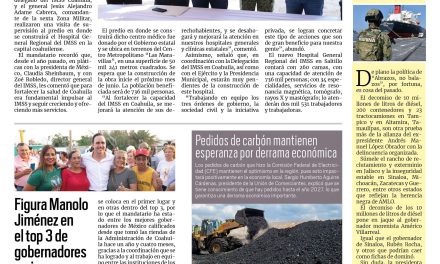 Portada RCG Carbonífera [1 de abril de 2025] Dona Gobierno de Coahuila terreno para nuevo Hospital de Especialidades; arranca campaña contra el dengue y la rabia en la región y más…