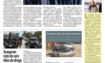 Portada RCG Carbonífera [6 de abril de 2025] Mejora Coahuila lleva programa de Huevo y Leche a todas las regiones; reabre sus puertas el Museo “Presidio de Santa Rosa” en Múzquiz y más…
