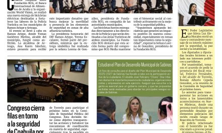 Portada RCG Carbonífera  [26 de abril de 2025] Fundación RCG apoya a Ramos Arizpe y Arteaga; inauguran en Múzquiz la Expo Oasis Ganadera 2025 y más…
