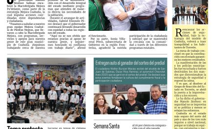 Portada RCG Carbonífera [30 de abril de 2025] Lleva Manolo Jiménez Macobrigada Mejora a Piedras Negras; toma protesta el Cabildo infantil de SJS y más…