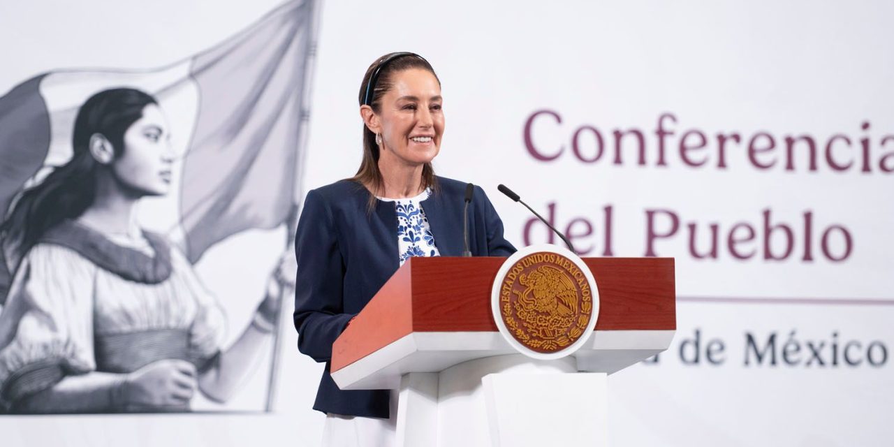 Sheinbaum rechaza spots antimigrantes de EE. UU. en TV mexicana