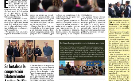 Portada RCG Fronteriza [10 de abril de 2025] En Coahuila trabajamos con honestidad: Manolo Jiménez; continúa DIF Acuña con el programa ‘Por Amor a la Infancia’ y más…