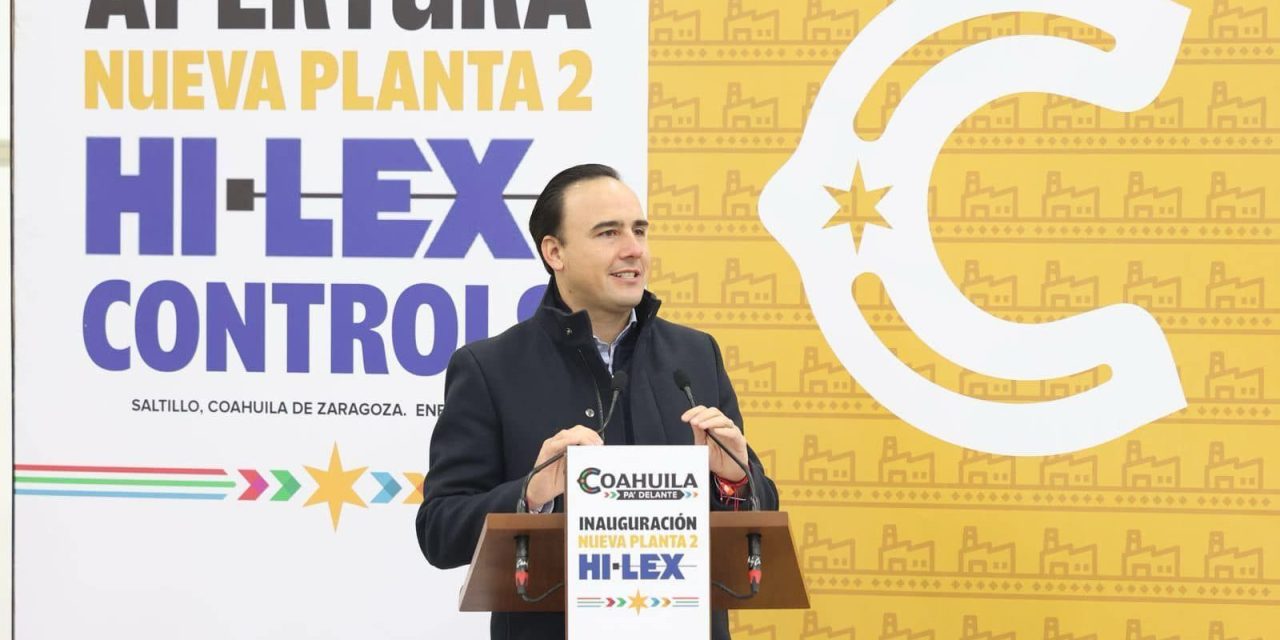Encabeza Coahuila entidades predilectas para invertir en México