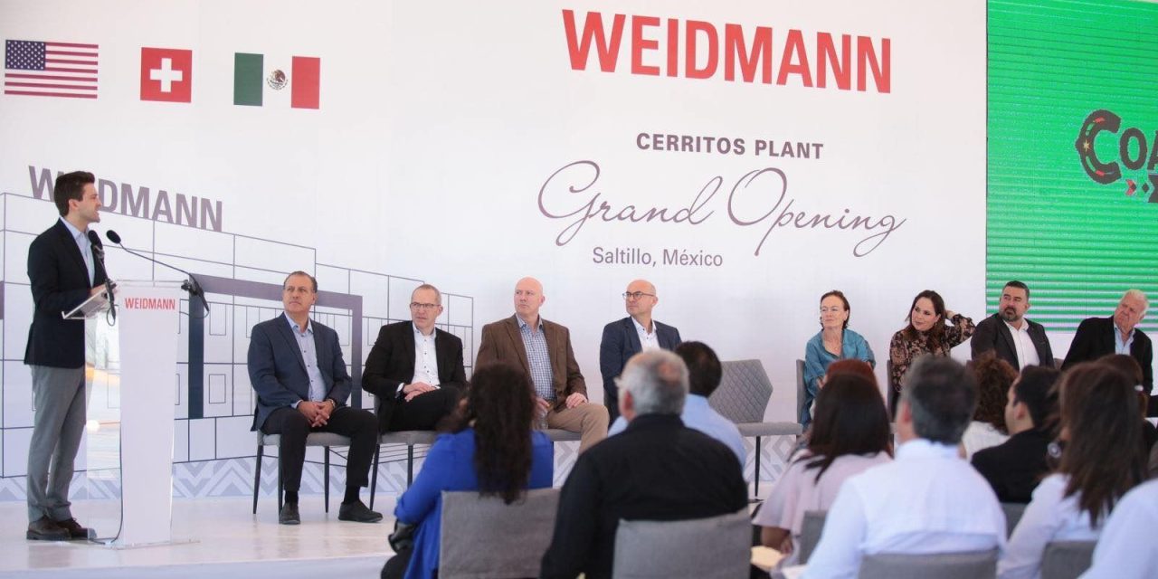 Inicia operaciones Weidmann en Saltillo