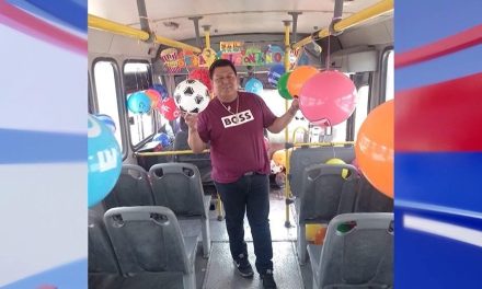 Chofer de transporte celebrará el día del niño en la ruta Ramos y en la colonia Analco