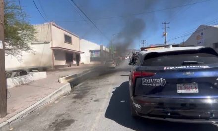 Saltillo: ‘El Chucky’ hizo de las suyas y causa incendio en drenaje pluvial… al final fue detenido