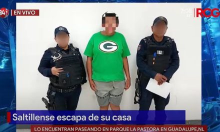 Jovencito saltillense se escapa de su casa y lo encuentran paseando en La Pastora
