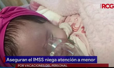Aseguran que el IMSS niega atención a bebé con hidrocefalia