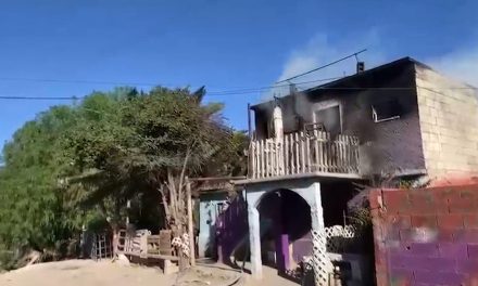 Incendio en casa de Vista Hermosa