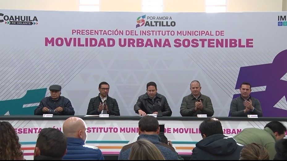 Avanza Javier Díaz en movilidad en sus primeros 100 días de gobierno