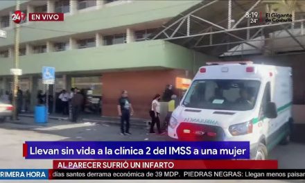 Llevan sin vida a una mujer a la clínica 2 del IMSS