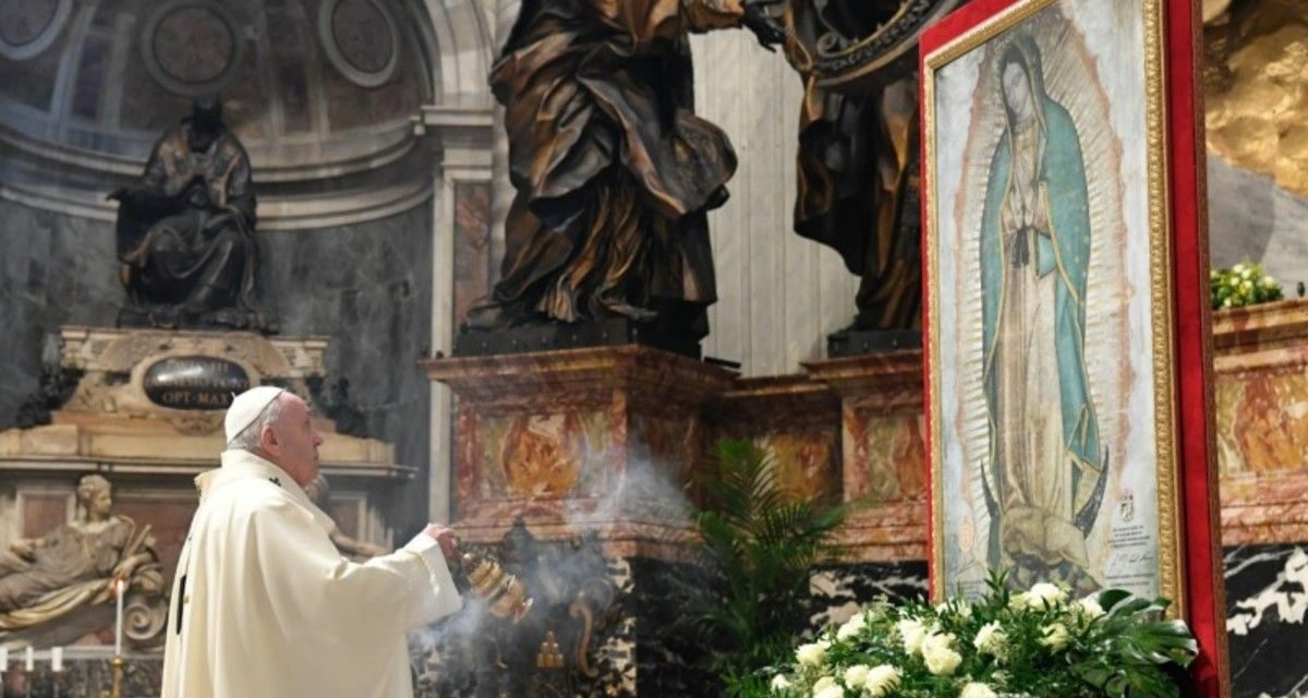 México despide al papa Francisco con misa en la Basílica de Guadalupe
