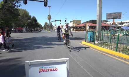 Promueve Javier Díaz el deporte y la salud en la Ruta Recreativa