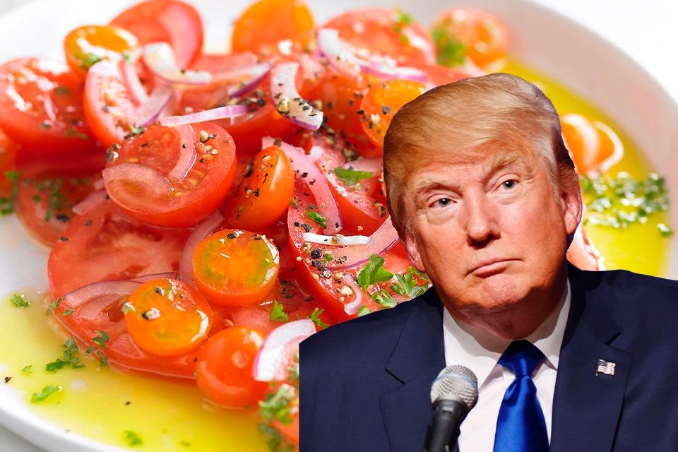 México responde a Trump: advierte alza en precios de cátsup y ensaladas por arancel al jitomate