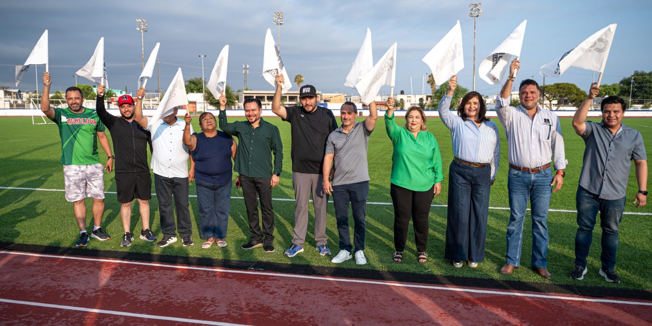 Fortalece Carlos Villarreal espacios deportivos de Monclova