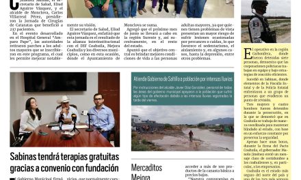 Portada RCG Carbonífera [31 de mayo de 2025] Arranca programa de Cirugía de Cataratas; DIF Sabinas brinda apoyo tras lluvias con limpieza y fumigación y más…