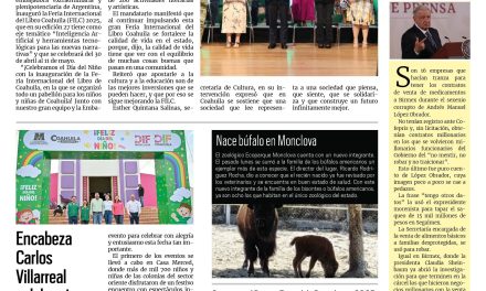 Portada RCG Centro [1 de mayo 2025] Realizan actividades del Día del Niño en la Feria del Libro; encabeza Carlos Villarreal celebraciones para los infantes y más…