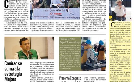 Portada RCG Fronteriza [8 de mayo de 2025] Arranca el operativo ‘Acuña Seguro’; Gobierno de Acuña implementa el programa ‘Martes de Peli’ y más…