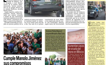 Portada RCG Fronteriza [21 de mayo de 2025] Asesinan a particular de jefa de la Ciudad de México; investiga Fiscalía amenaza a alcalde de Piedras Negras y más…