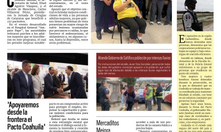 Portada RCG Fronteriza [31 de mayo de 2025] Arranca programa de Cirugía de Cataratas; invertirá Municipio de Acuña en infraestructura educativa y más…