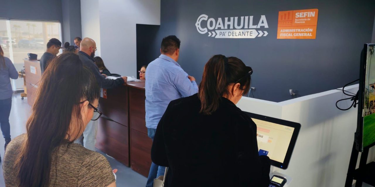 Replaqueo en Coahuila suma cifras históricas