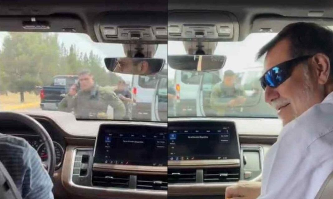 Gerardo Fernández Noroña acusa intimidación de policías en Durango