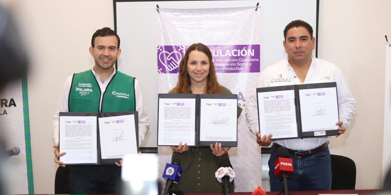 Canirac se suma a la estrategia Mejora Coahuila