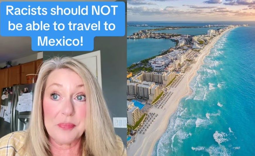‘Si votaste por Trump no mereces viajar a México’; mujer critica a norteamericanos por comentarios racistas