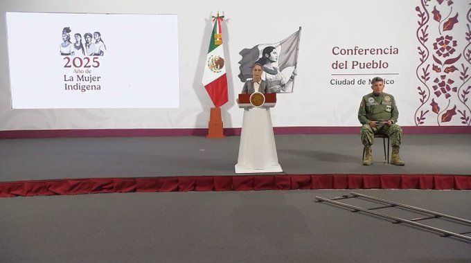 Realiza Sheinbaum conferencia ‘a distancia’ por bloqueo de CNTE