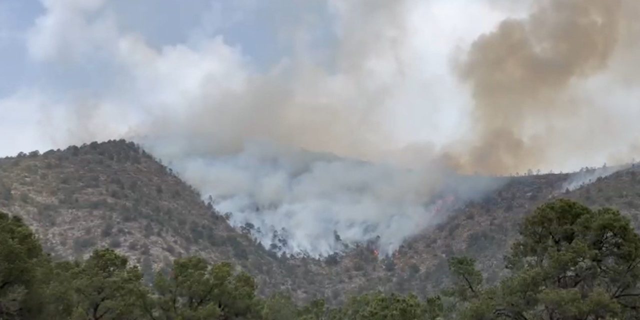 Cubierta estrategia aérea en incendios forestales em Coahuila