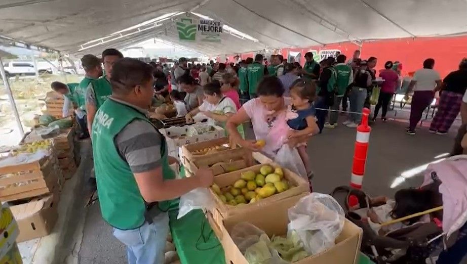 Desarrollan nuevo Mercadito Mejora ahora fue en la colonia Morelos