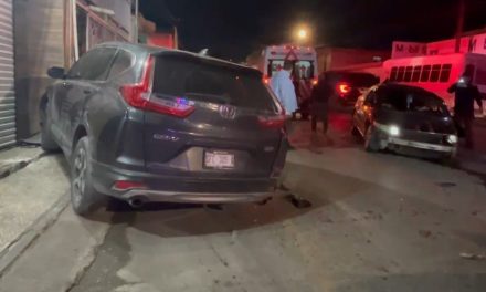 Ebrio provoca un accidente en Saltillo