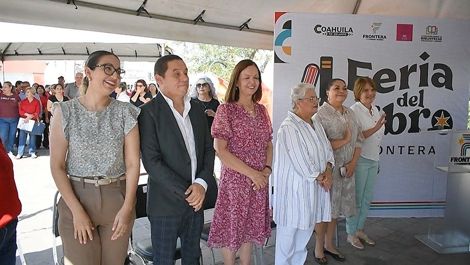 Realizan feria del libro en Frontera, Coahuila