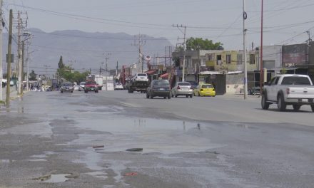 Hay encharcamientos de aguas negras en la prolongación Otilio González