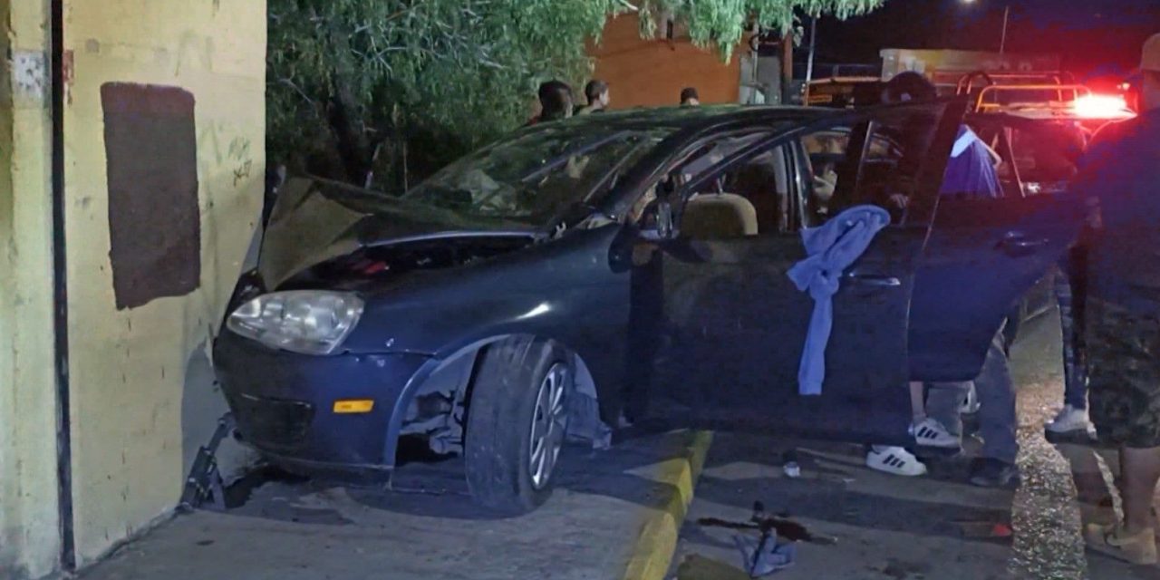 Cobarde conductor lesiona a familia tras choque y huye en Saltillo
