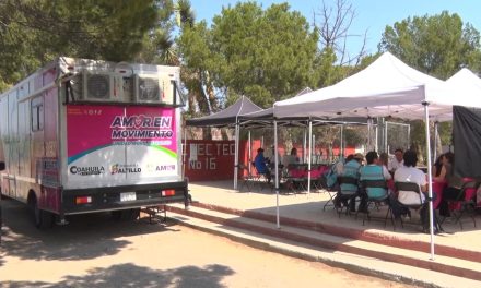 Llega la unidad de ‘Amor en Movimiento’ del DIF Saltillo a ejidos y colonias
