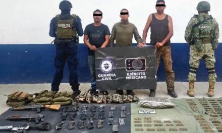 Detienen fuerzas federales a 3 presuntos miembros del CJNG en Michoacán tras ataque armado