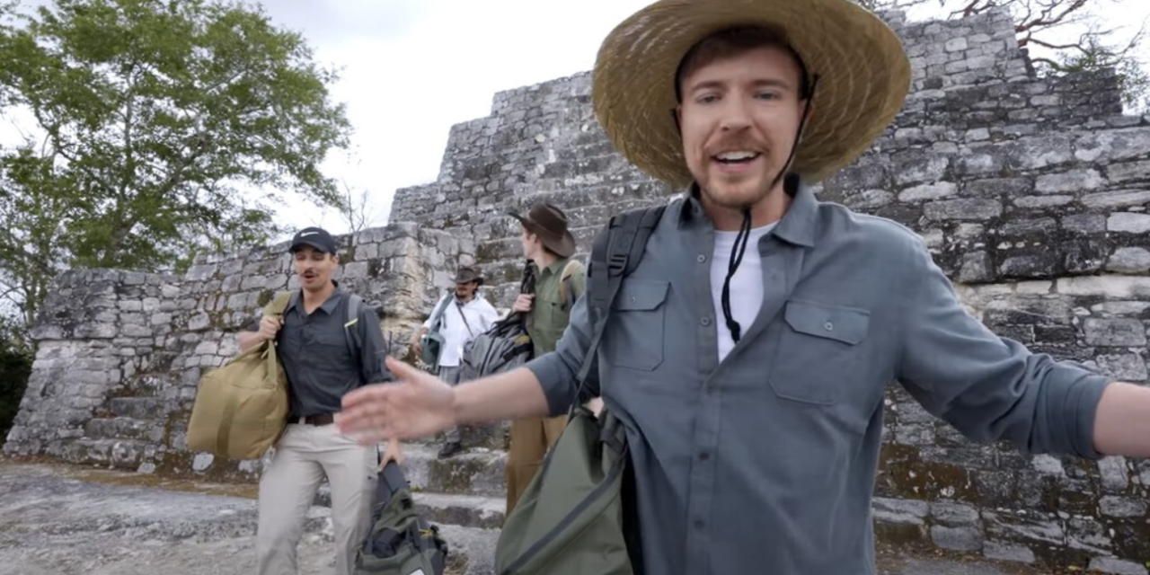 INAH demanda a empresa de MrBeast por daños y uso indebido de zonas arqueológicas