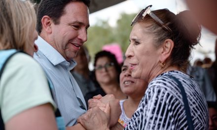 Benefició a familias de El Ojo de Agua ‘Colonias al 100’