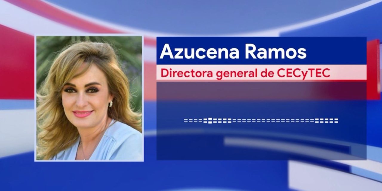Precio de los uniformes del CECyTEC es de 800 pesos, confirma Azucena Ramos