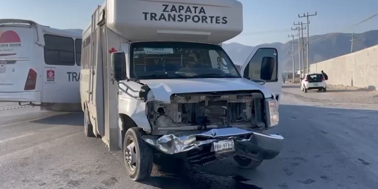 Un accidente ocurrió en Libramiento Flores Tapia